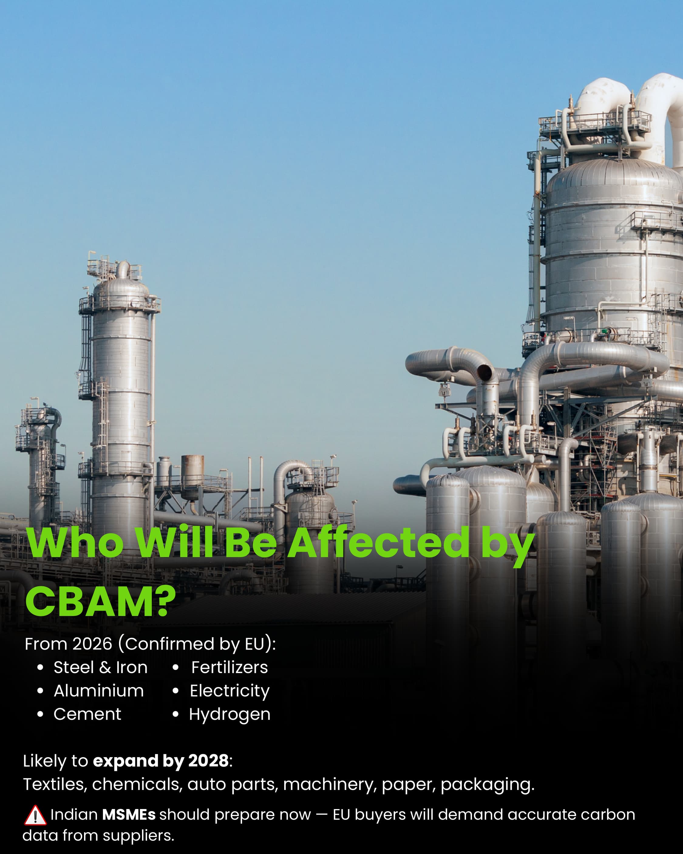 Who Will Be Affected by CBAM?